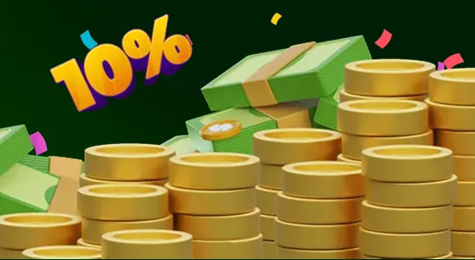 Betify montagnes de pièces et billets verts